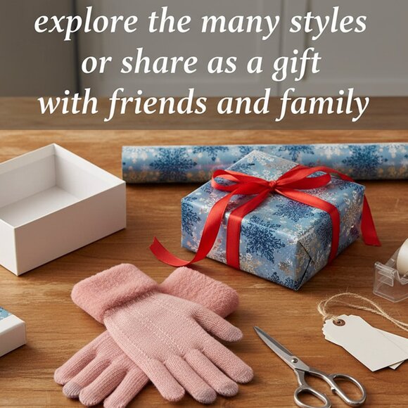 4 Pack Winter Gloves for Women Fleece Lined Touchscreen - Picture 5 of 5